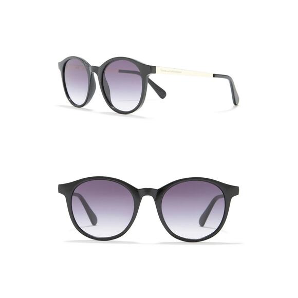 Diane von Furstenberg Accessories - Diane Von Furstenberg Blue/Silver Sunglasses